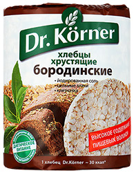 Хлебцы DR KORNER Бородинские хрустящие 100г