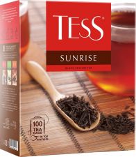 Чай черный TESS Санрайз к/уп 100пак