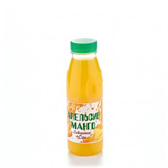 Напиток из сыворотки ФРУКТОВЫЙ ГОСТЬ (Саратовский МК) с соком Апельсин/Манго ТБА без змж 950г