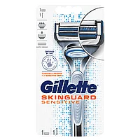 Станок д/бритья GILLETTE Skinguard с 1 см.касс.+ 5 см.касс.
