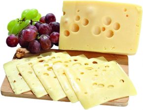 Сыр ЛЕНТА Маасдам 45% вес без змж