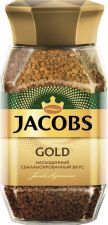 Кофе растворимый JACOBS Gold натуральный сублимированный 95г