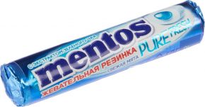 Жев. резинка MENTOS Pure fresh со вкусом мяты 15,5г