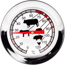 Термометр д/запекания мяса MALLONY Termocarne, нерж.сталь, стекло