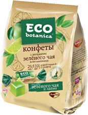 Конфеты ECO-BOTANICA Желейные с экстрактом зеленого чая и витаминами 200г