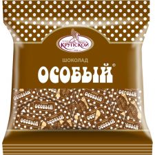 Шоколад Ф.КРУПСКОЙ Особый темный десертный с тонкоизмельченными добавлениями 200г