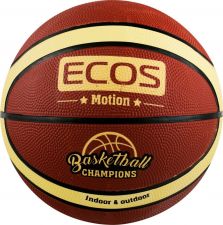 Мяч баскетбольный ECOS MOTION BB105 №7, 2 цвета,12 панелей 24
