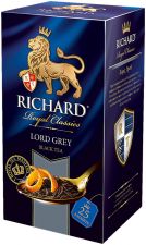 Чай черный RICHARD Lord Grey к/уп 25пак
