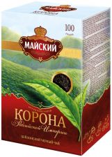 Чай черный МАЙСКИЙ Корона Российской Империи лист. к/уп 100г