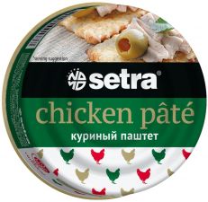 Паштет SETRA куриный 100г