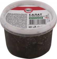 Салат 365 ДНЕЙ из морской капусты натуральный 250г