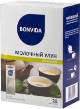 Чай зеленый BONVIDA Молочный Улун для заваривания в чайнике 20пир