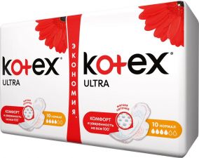 Прокладки KOTEX Ультра софт нормал 20шт