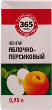 Нектар 365 ДНЕЙ Яблочно-персиковый т/пак. 0.95L