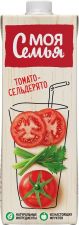 Напиток сокосодержащий МОЯ СЕМЬЯ томат с сельдереем т/пак 0.95L