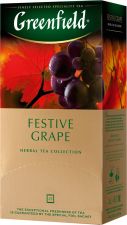 Чай травяной GREENFIELD Festive Grape к/уп 50г