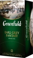 Чай черный GREENFIELD Earl Grey Fantasy к/уп 25пак