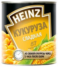 Кукуруза HEINZ консервированная ж/б 340г