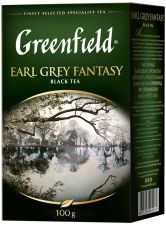 Чай черный GREENFIELD Earl Grey Fantasy лист. к/уп 100г
