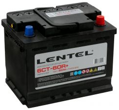 Аккумулятор LENTEL 6СТ-60R+ обратная
