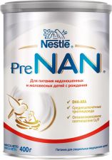 Д/п смесь NAN Pre NANд/недоношенных сухая б.раствор. 400г