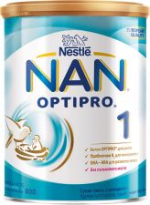 Д/п смесь NAN 1 сухая молочная с 0 мес ж/б 800г