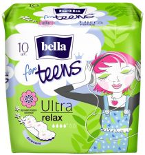 Прокладки BELLA Ultra relax deo супертонкие аром. гигиен. впит. 10шт