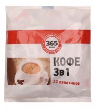 Кофе растворимый 365 ДНЕЙ Classic 3 в 1 м/у 20пак