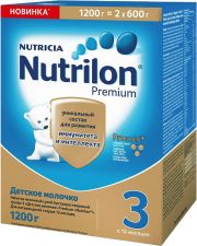 Д/п смесь NUTRILON Premium 3 с 12 мес картон 1200г