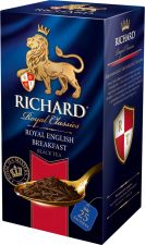 Чай черный RICHARD Royal English Breakfast сашет к/уп 25саш