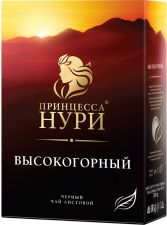 Чай черный ПРИНЦЕССА НУРИ Высокогорный лист. к/уп 250г