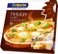 Пицца ЛЕНТА 4 сыра 350г