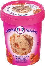 Мороженое BASKIN ROBBINS Пралине без змж 1000мл