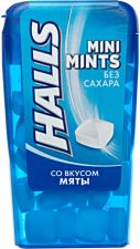 Конфеты HALLS Mini Mints со вкусом мяты 12,5г