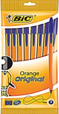 Ручка шариковая BIC Orange Original Пакет x8 синий