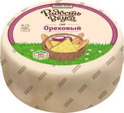 Сыр РАДОСТЬ ВКУСА Ореховый с фенугреком 45% вес без змж