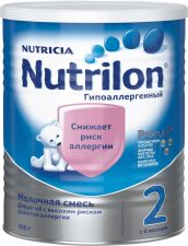 Д/п заменитель молока NUTRILON 2  Гипоаллергенный с 6 мес ж/б 400г