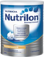 Д/п смесь NUTRILON Безлактозный с 0 мес ж/б 400г