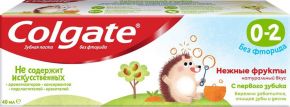 Зубная паста COLGATE Kids 0-2 б/фтор 60мл