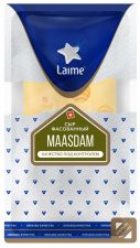 Сыр LAIME Маасдам 45% нар слайсы без змж 150г