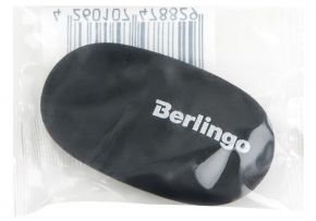 Ластик BERLINGO Ergonomic,овальный,термопластичная резина,50х30х8мм