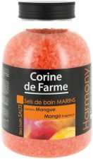 Соли д/ванн CORINE DE FARME морские Манго 1,3кг