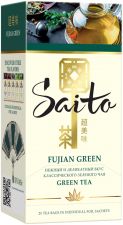 Чай зеленый SAITO Fujian Green к/уп 25пак