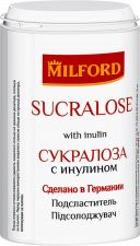 Заменитель сахара MILFORD Сукралоза с инулином 370шт в дозаторе 22г