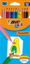 Карандаши цветные BIC Kids Tropicolors Коробка x12