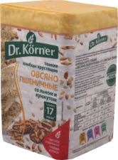 Хлебцы DR KORNER Овсяно-пшеничные со смесью семян 100г