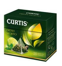 Чай зеленый CURTIS Fresh Mojito к/уп 20пир