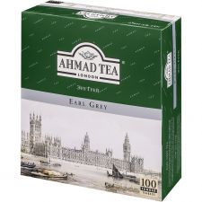 Чай черный AHMAD TEA Tea Earl Grey к/уп 100пак