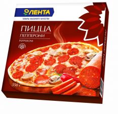 Пицца ЛЕНТА пепперони 350г